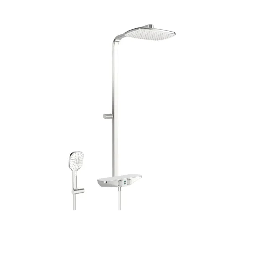 Oras Esteta dusjsystem m/Wellfit, Hvit