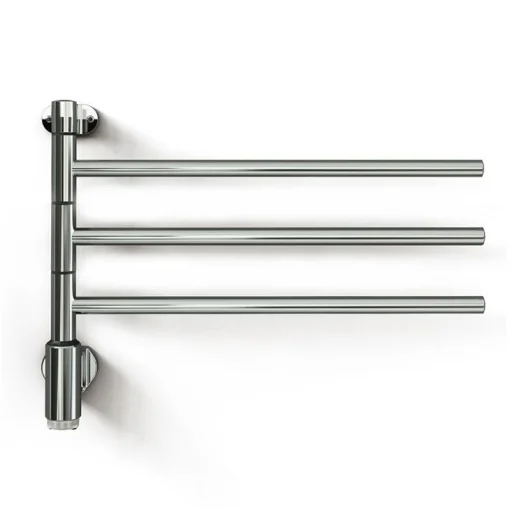 Kriss Flex 1 Håndkletørker m/3 armer 422x550 mm, Krom