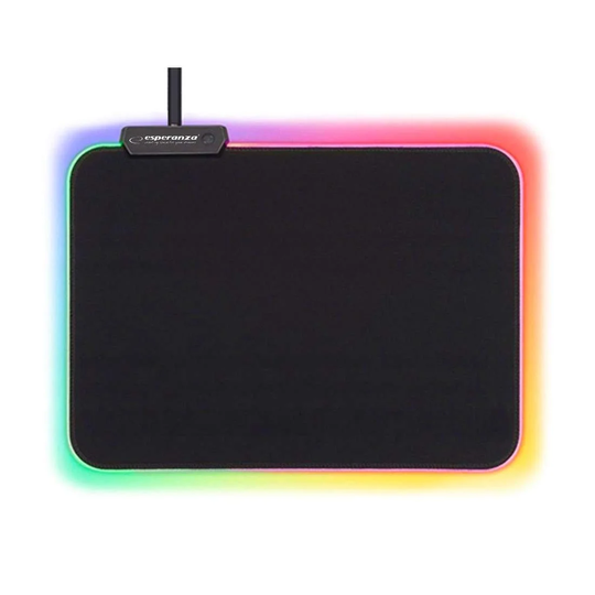 Musemåtte, Gaming - RGB belysning - 35 x 25 cm