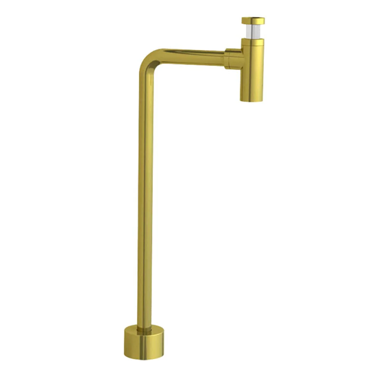 Gustavsberg Universal Vannlås Gulvavløp Børstet Messing