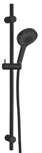 Damixa Silhouet Flex dusjsett, matt sort
