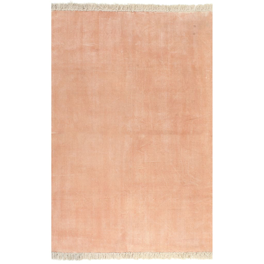 vidaXL kilim-tæppe bomuld 160 x 230 cm pink