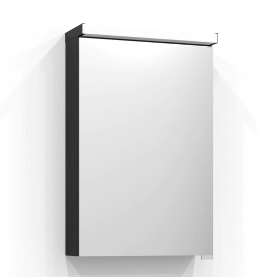 Svedbergs Intro Speilskap M/led+Stikk 45cm / Grafittgrå