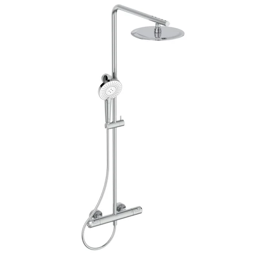 Ideal Standard Ceratherm T50 Idealrain Flex dusjsystem, krom
