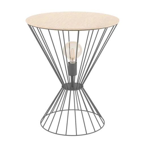 Desierto Bordlampe Ø450 sort/brun, E27, 40W