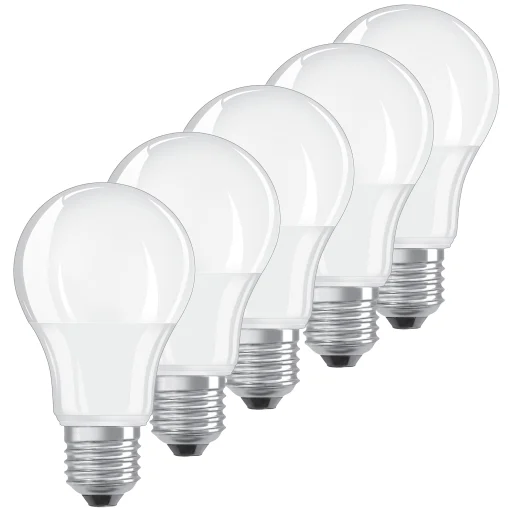 Osram Parathom LED Classic Standard 8,5W/827 (60W) E27 matt - pakke med 5 stk.