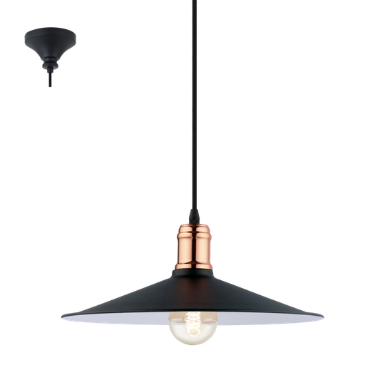 Bridport ceiling light (sort)