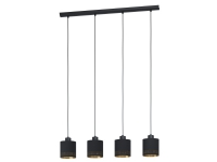 EGLO ESTEPERRA LANGBORD 4L L940 SORT/GULD
