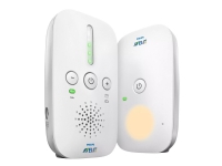 Philips Avent DECT baby monitor SCD502 - Baby overvågningssystem - DECT - 120 kanaler