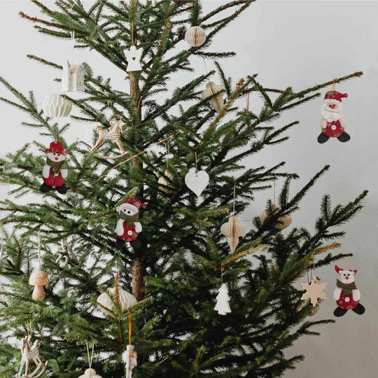 4x Julefigurer til Ophængning