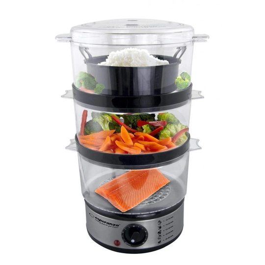 Dampkoger, 400W - 7,5 L