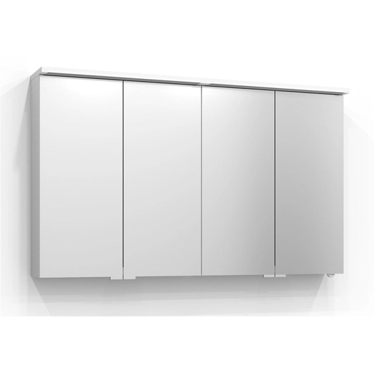 Svedbergs Skuru Speilskap med Servantlys 120cm / Hvit Matt
