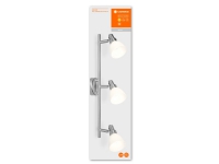 LEDVANCE SPOT, Overflade spotlys, G9, 3 pære(r ), LED, 5,7 W, Sølv