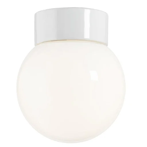 Ifö Glob 150 Taklampe, Hvit/opal