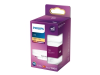 Philips - LED-spot lyspære - GX53 - 5.5 W - klasse F - varmt hvidt lys - 2700 K