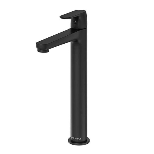 Vikingbad Fryd Høy Servantbatteri H297mm Svart Matt