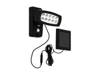 EGLO PALIZZI SOLCELLE SENSOR IP44 150LM SORT