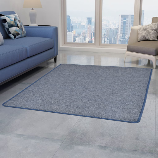 vidaXL tæppe tuftet 160 x 230 blå