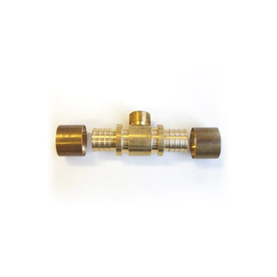 Høiax Skyve T-rør 18mmx3/4"X18mm