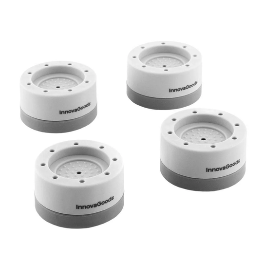 4x Vibrationsdæmpere til vaskemaskine