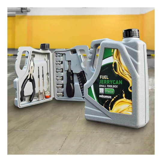 Værktøjskasse, Jerrycan - Grå