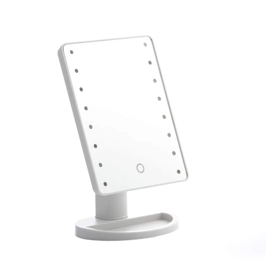 Justerbart Makeup-Spejl med LED