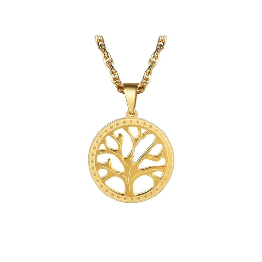 Halskæde, Tree of Life - Guld