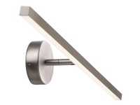 Nordlux Bathroom IP S13 - Væglampe - LED - 6.3 W - klasse E - 3000 K - børstet stål