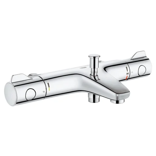 Grohe Grohtherm 800 badekar-armatur med termostat, krom