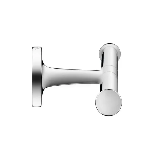 Duravit Starck T Dobbel toalettpapirholder, Krom