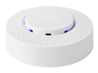 Nedis SmartLife-luftkvalitetsmåler (WIFISA10CWT), hvid - Wi-Fi | Flygtige organiske forbindelser (VOC) | Formaldehyd | Kulstof