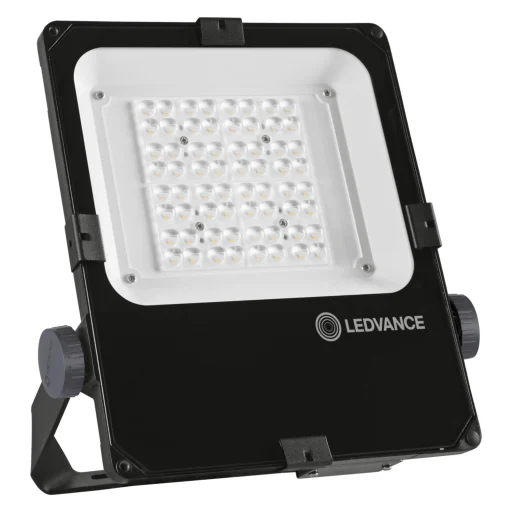Floodlight Performance 50W 3000K 570lm, asymmetrisk 45x140