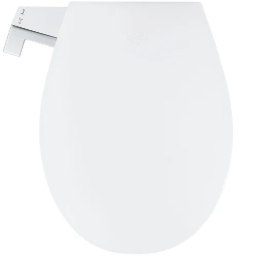 Grohe Bau bidetsete m/spyling og softclose, hvit