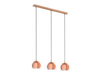 EGLO ROCAMAR LANGBORD 3L KOBBER/KLAR