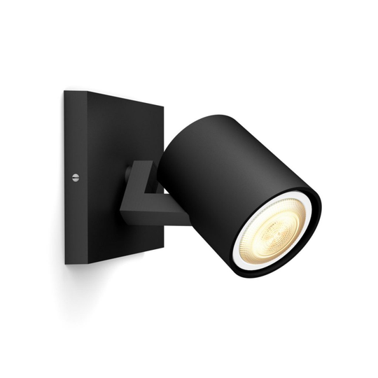 GU10 5W Runner Hue Ext. Spot Black