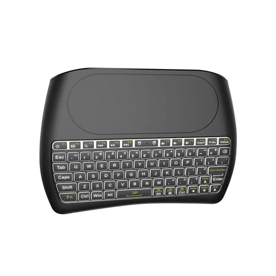 D8 Mini Trådløst tastatur og touchpad