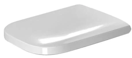 Duravit Happy D.2 toalettsete m/soft close & quick release, hvit