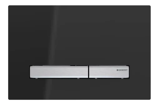 Geberit Sigma50 Betjeningsplate, Sort