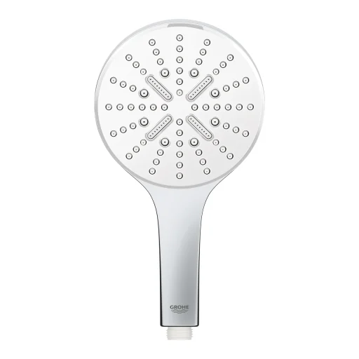 Grohe Rainshower Smartactive 130 hånddusj, måne hvit