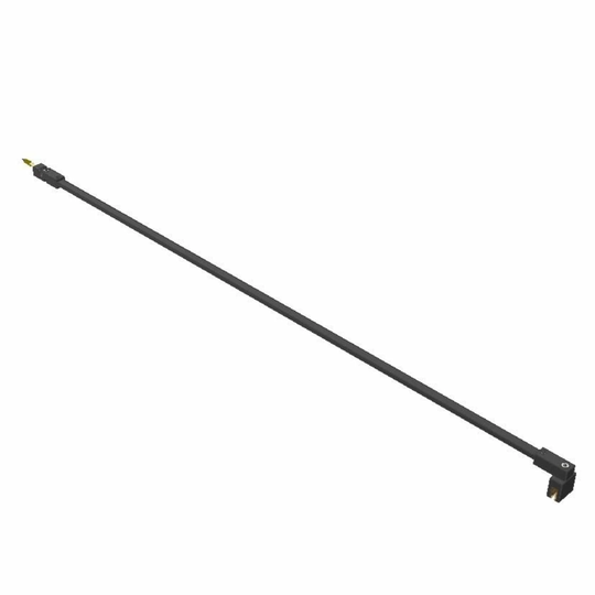 Vikingbad Støttestag 6/8mm Glass-vegg 120cm Svart Matt