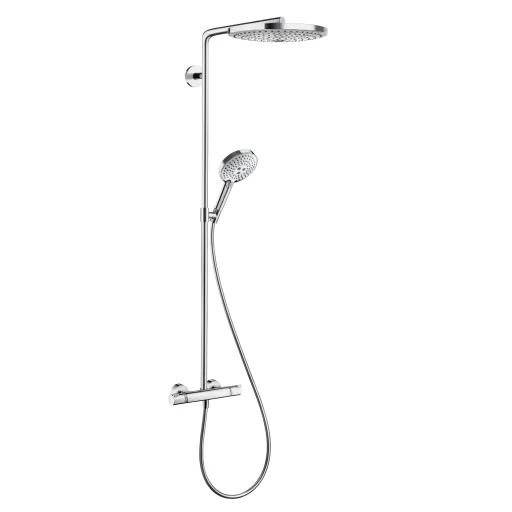 Hansgrohe Raindance Select S 300 2jet Komplet Dusjsystem m/Termostat, Krom