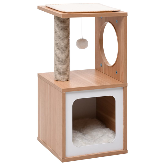 vidaXL kradsetræ med kradsemåtte sisal 60 cm