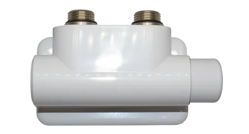 Kriss Twin manuelt ventilsett, høyre, hvit