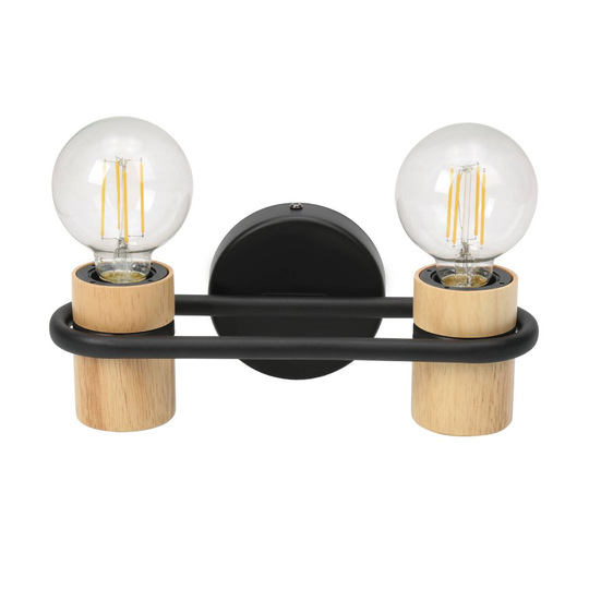 Chieveley wall lamp (Sort)