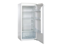 Scandomestic BIK 222 W - Køleskab - til indbygning - niche - bredde: 56 cm - dybde: 56 cm - højde: 122.3 cm - 197 liter - Klasse F - hvid