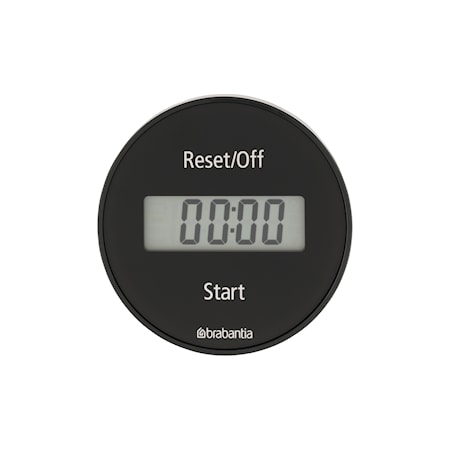 Digital Køkkentimer med magnet Sort