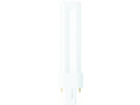 OSRAM DULUX S - Ikke-integreret kompakt fluorescerende lyspære - form: T12 - G23 - 9 W - klasse G - 2700 K