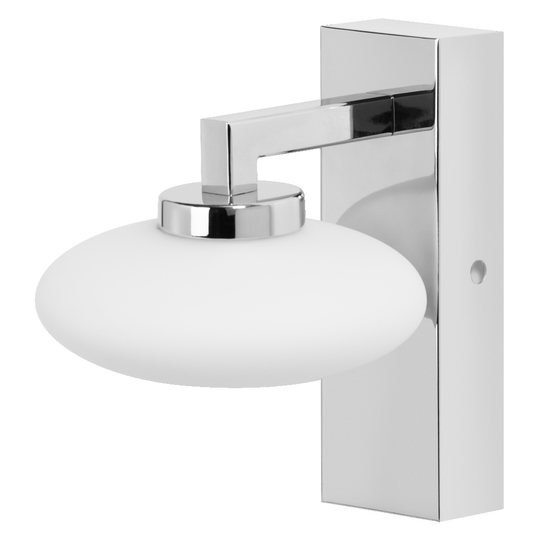 Smart+ wall Orbis Elypse IP44 TW 12 cm Chrome 1x5W 500Lum
