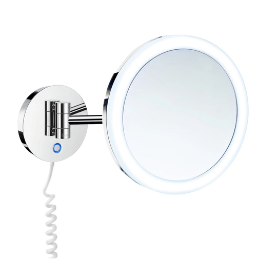 Smedbo Fk486ep Sminkespeil 7x LED Krom