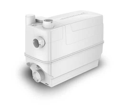 Grundfos Sololift2 C-3 avløpspumpe (velegnet til dusjkabinetter, servanter, vaskemaskiner, oppvaskmaskiner, kjøkkenvask og badekar)